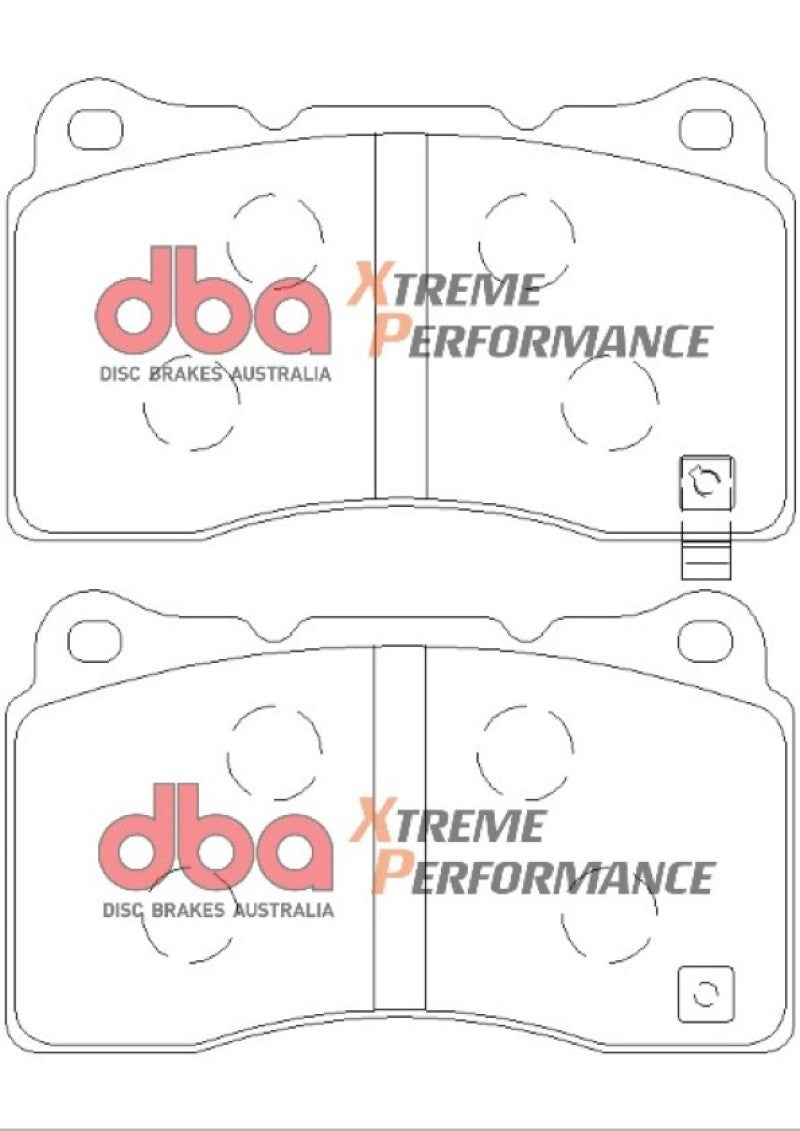 DBA 13-15 Cadillac XTS XP650 Front Brake Pads DBA Brake Pads - Performance  AXOPROS