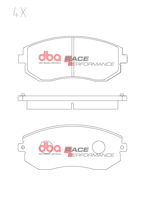 DBA 13-20 Toyota 86/Subaru BRZ (ZN6) RP Performance Front Brake Pads DBA Brake Pads - Racing  AXOPROS