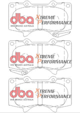 DBA 2015 Toyota Tacoma XP650 Front Brake Pads DBA Brake Pads - Performance  AXOPROS