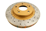 DBA 7/90-96 Turbo/6/89-96 Non-Turbo 300ZX Front Drilled & Slotted 4000 Series Rotor DBA Brake Rotors - Slot & Drilled  AXOPROS