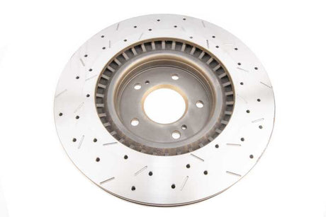 DBA 8/93-94 Nissan Skyline R32 GT-R/95-7/98 R33 & R34 GT-R Front Drilled & Slotted 4000 Series Rotor DBA Brake Rotors - Slot & Drilled  AXOPROS