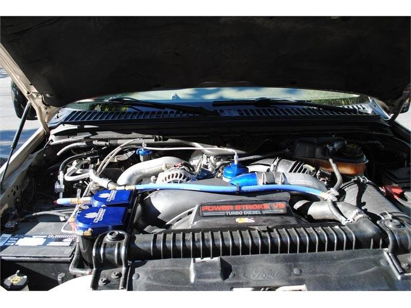Sinister Diesel 03-07 Ford 6.0L Oil Filter & Coolant Filtration System Sinister Diesel Oil Filter Other  AXOPROS