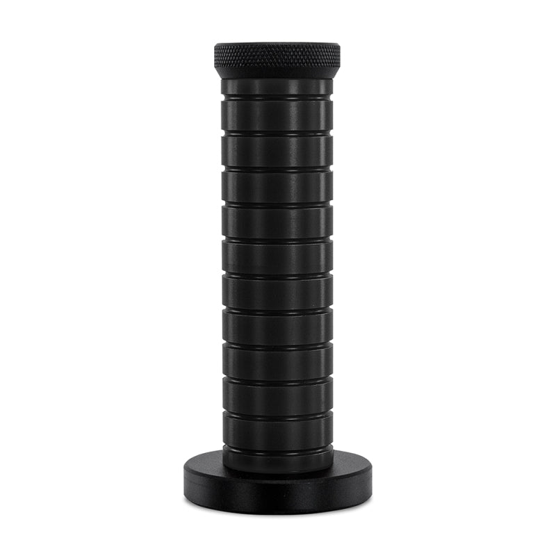 Mishimoto Weighted Grip Shift Knob - Black / Black Mishimoto Shift Knobs  AXOPROS