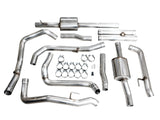 AWE 4th Gen GM 1500 6.2L Catback Split Rear Exit (w/ Bumper Cutouts) - OE Tips AWE Tuning Catback  AXOPROS