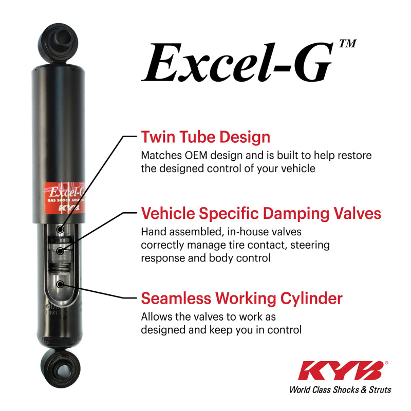 KYB Shocks & Struts Excel-G Front Left SUBARU Forester 2006-08 KYB Shocks and Struts  AXOPROS