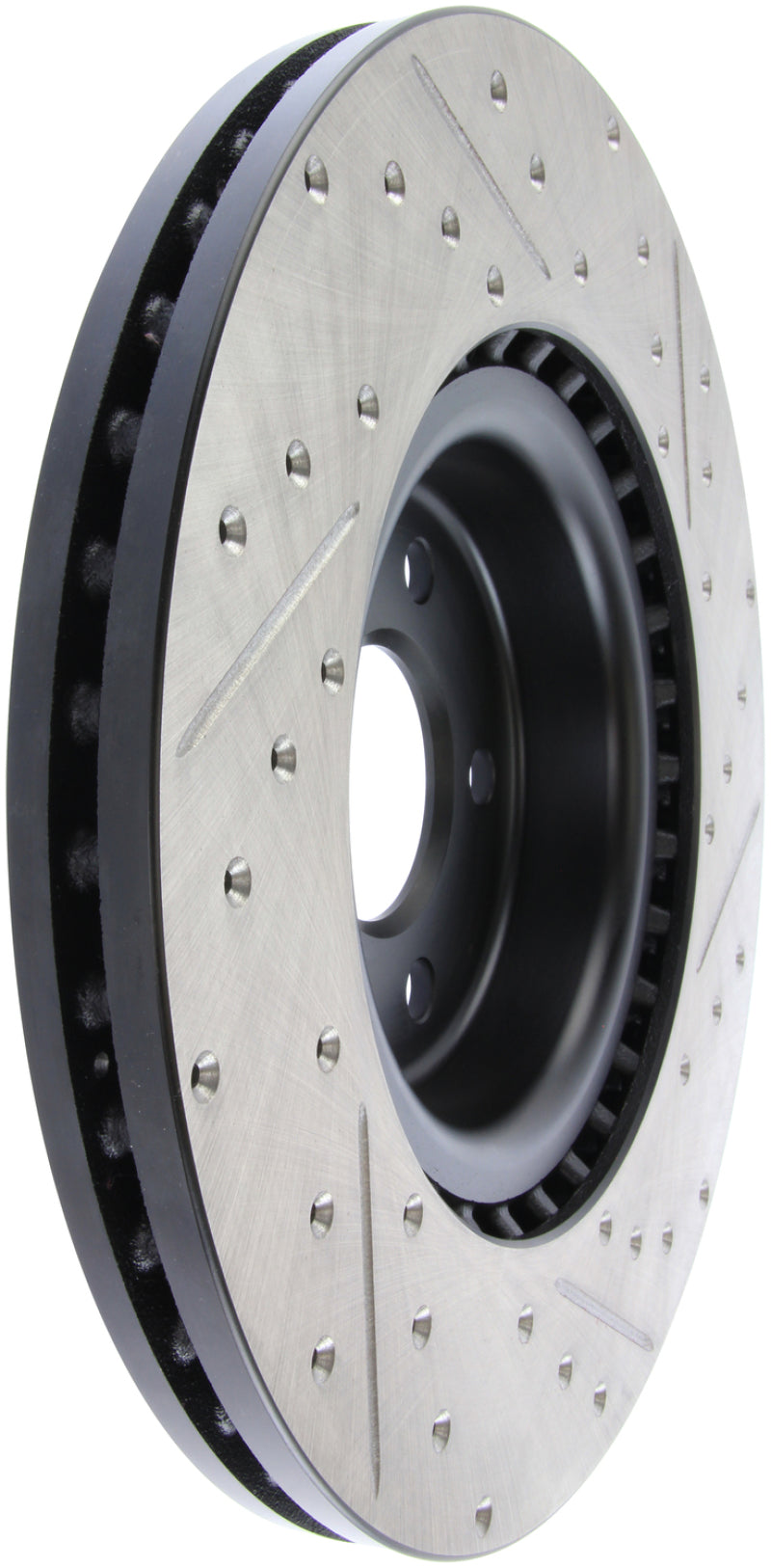StopTech Slotted & Drilled Sport Brake Rotor Stoptech Brake Rotors - Slot & Drilled  AXOPROS