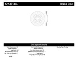 StopTech Slotted & Drilled Sport Brake Rotor Stoptech Brake Rotors - Slot & Drilled  AXOPROS