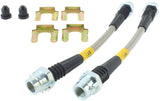 StopTech 98-06 Golf 1.8 Turbo/VR6/20th Ann Rear Stainless Steel Brake Line Kit (does not replace all Stoptech Brake Line Kits  AXOPROS