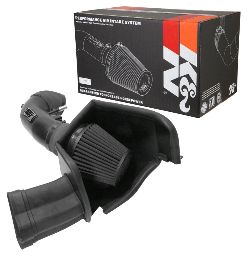 K&N 2018 Ford Mustang GT V8 5.0L F/I Performance Intake Kit K&N Engineering Cold Air Intakes  AXOPROS