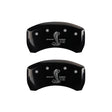 MGP Rear set 2 Caliper Covers Engraved Rear GT500 Shelby & Cobra Black finish silver ch MGP Caliper Covers  AXOPROS