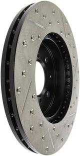 StopTech 90-01 Acura Integra (exc. Type R) / 01-05 Honda Civic / 07+ Honda Fit / 93-97 Del Sol VTEC Stoptech Brake Rotors - Slot & Drilled  AXOPROS