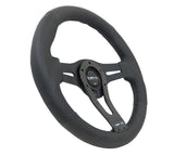NRG Reinforced Steering Wheel (320mm) w/Carbon Center Spoke NRG Steering Wheels  AXOPROS