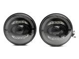 Raxiom 07-18 Jeep Wrangler JK Axial Series LED Headlights- Black Housing (Clear Lens) Raxiom Headlights  AXOPROS