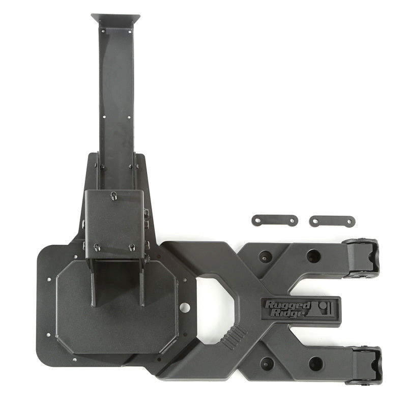 Rugged Ridge Spartacus HD Tire Carrier Kit 07-18 Jeep Wrangler Rugged Ridge Spare Tire Carriers  AXOPROS