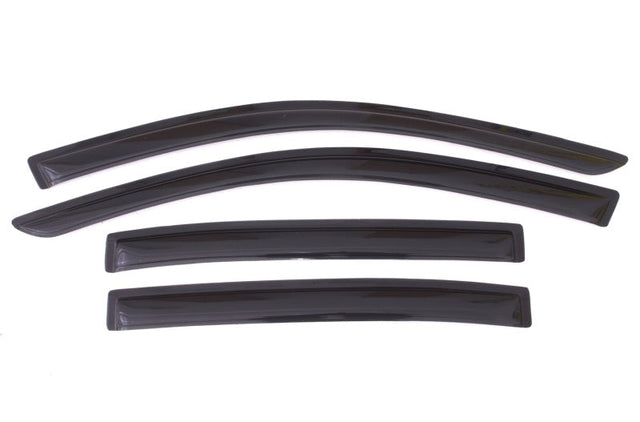 AVS 13-17 Honda Accord Ventvisor Outside Mount Window Deflectors 4pc - Smoke AVS Wind Deflectors  AXOPROS