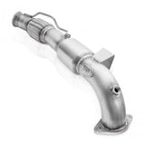 Stainless Works 2016-18 Ford Focus RS 3in High-Flow Cats Downpipe Factory Connection Stainless Works Downpipes  AXOPROS