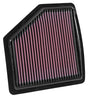 K&N Replacement Panel Air Filter for 2016 Honda HR-V 1.8L K&N Engineering Air Filters - Drop In  AXOPROS