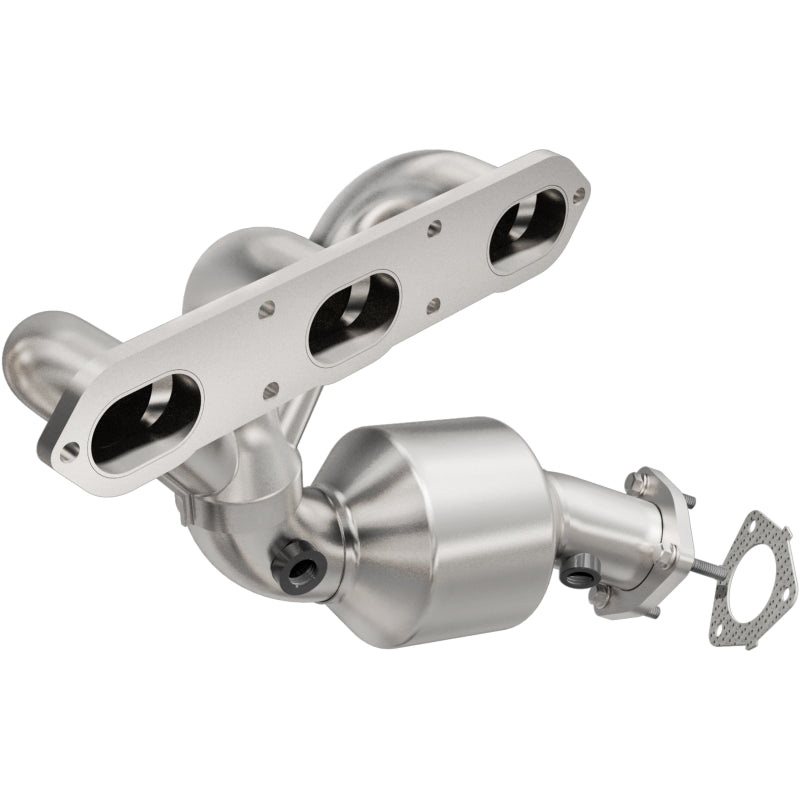 MagnaFlow Conv 06-08 Porsche Cayman DF SS OEM Grade Driver Side Catalytic Converter w/Header Magnaflow Catalytic Converter Direct Fit  AXOPROS