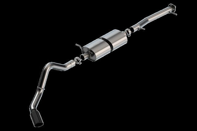 Borla 20-22 Chevrolet/GMC Silverado/Sierra 6.6L T-304 SS Cat-Back S-Type Exhaust - Brushed Borla Catback  AXOPROS