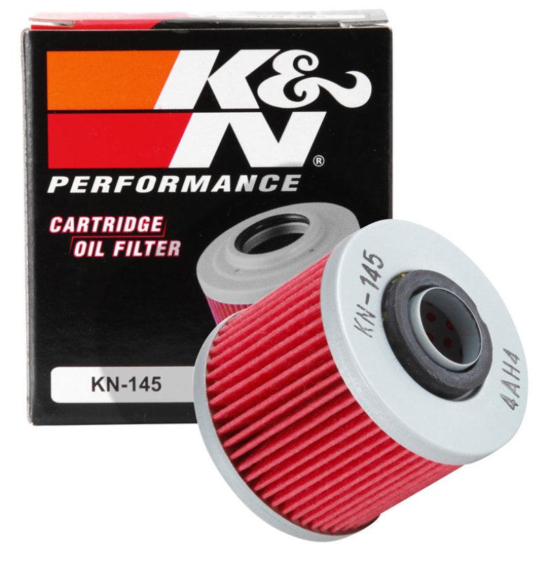K&N Yamaha / MUZ / MZ / Sachs / Aprilia / Derbi 2.156in OD x 2.313in H Oil Filter K&N Engineering Oil Filters  AXOPROS
