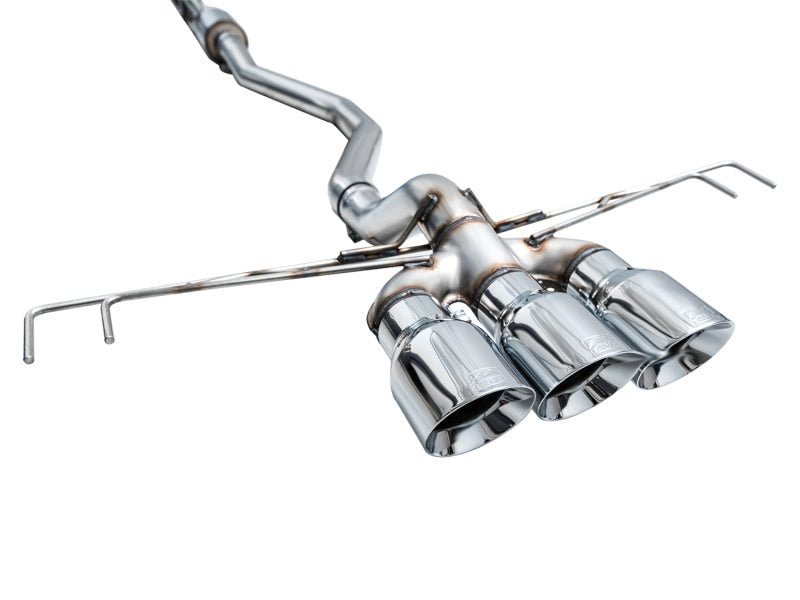 AWE Tuning 2023 Honda Civic Type R FL5 Track Edition Exhaust w/ Triple Chrome Silver Tips AWE Tuning Catback  AXOPROS