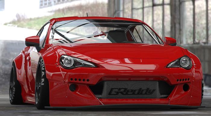 GReddy 13+ Scion FR-S Version 2 Greddy X Rocket Bunny 86 Aero Front Bumper Grill Mesh Only GReddy Mesh Grilles  AXOPROS