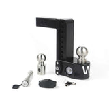 Weigh Safe Weigh Safe 8in Drop Hitch w/Built-in Scale & 2in Shank (8K/12.5K GTWR) w/WS05 - Black Cerakote Hitch Ball Mounts aftermarket performance part