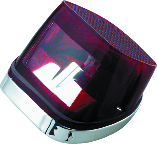Bikers Choice 73-98 Big Twin And Sportster Replacement Taillight Red Replaces H-D 68008-73B Bikers Choice Tail Lights  AXOPROS