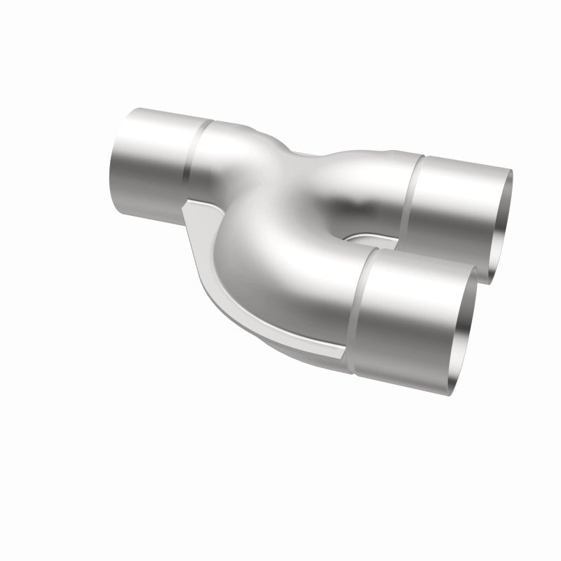 MagnaFlow Smooth Trans Y 2.50inch SS 90 deg. Magnaflow Y Pipes  AXOPROS