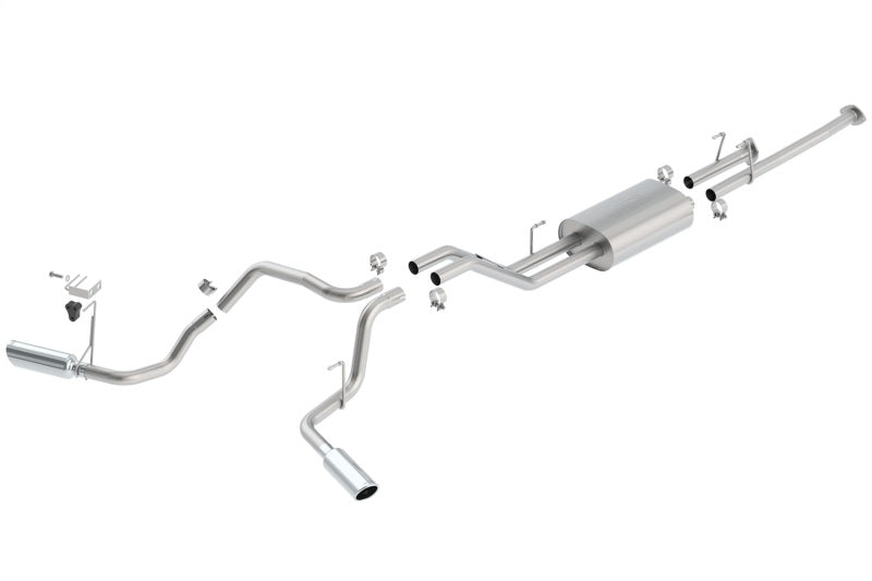 Borla 09-15 Toyota Tundra 4.6L / 5.7L V8 Crew Max / Double Cab SS Dual Split Catback Exhaust Borla Catback  AXOPROS