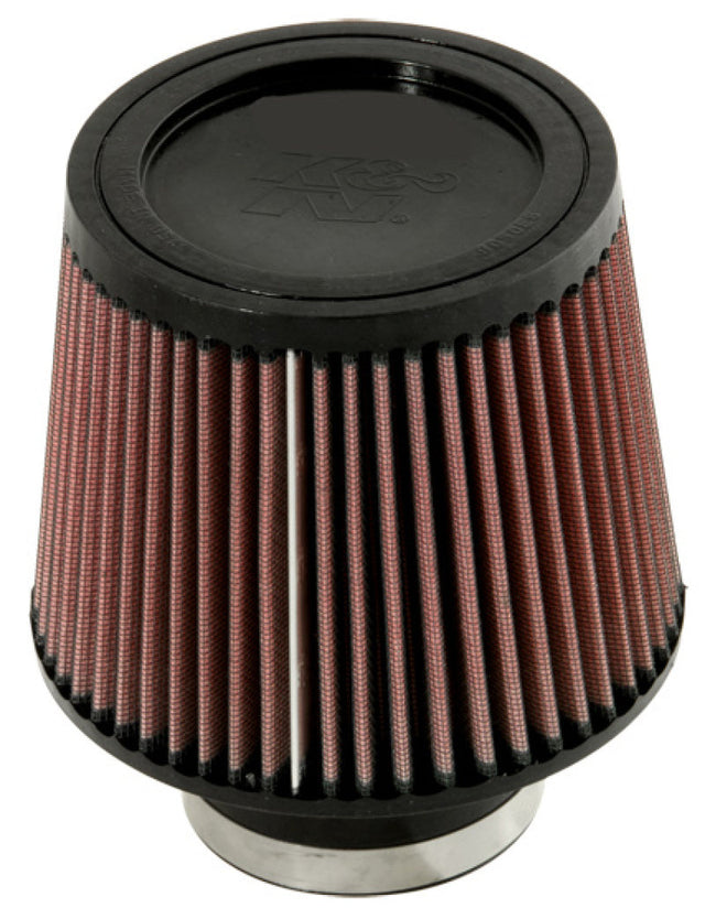 K&N Universal Rubber Filter-Round Tapered 3in Flange ID x 6in Base OD x 6in Top OD x 5in H K&N Engineering Air Filters - Universal Fit  AXOPROS