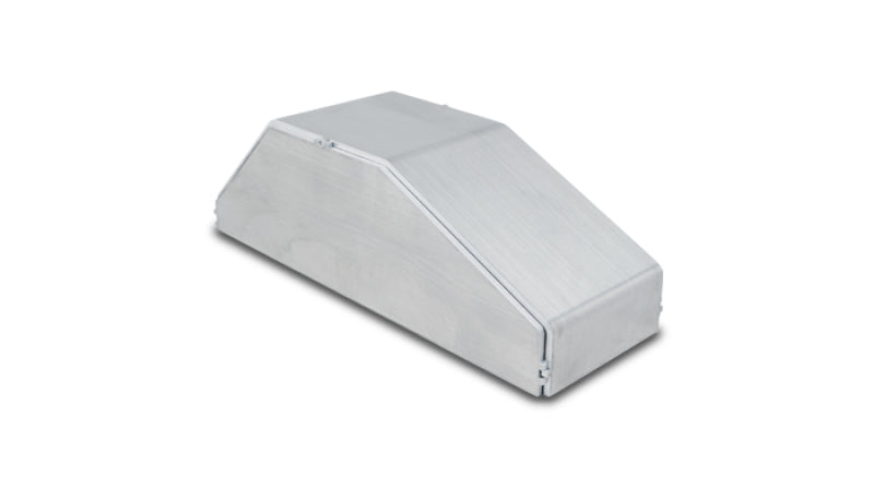 Vibrant I/C End Tank 3.25in Wide 9.25in Long 3in Tall Use w/ Horizontal I/C Core 12831 - 5052 Alum Vibrant Forced Induction Components  AXOPROS