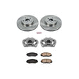 Power Stop 09-10 Pontiac Vibe Front Autospecialty Brake Kit w/Calipers PowerStop Brake Kits - OE  AXOPROS