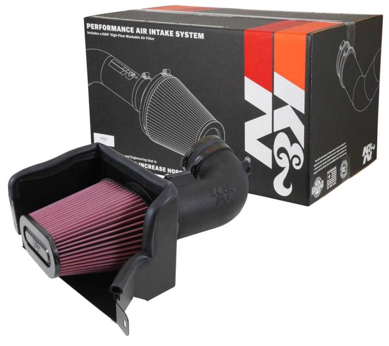 K&N 14-15 Chevrolet Corvette 6.2L V8 F/I Performance Intake Kit K&N Engineering Cold Air Intakes  AXOPROS