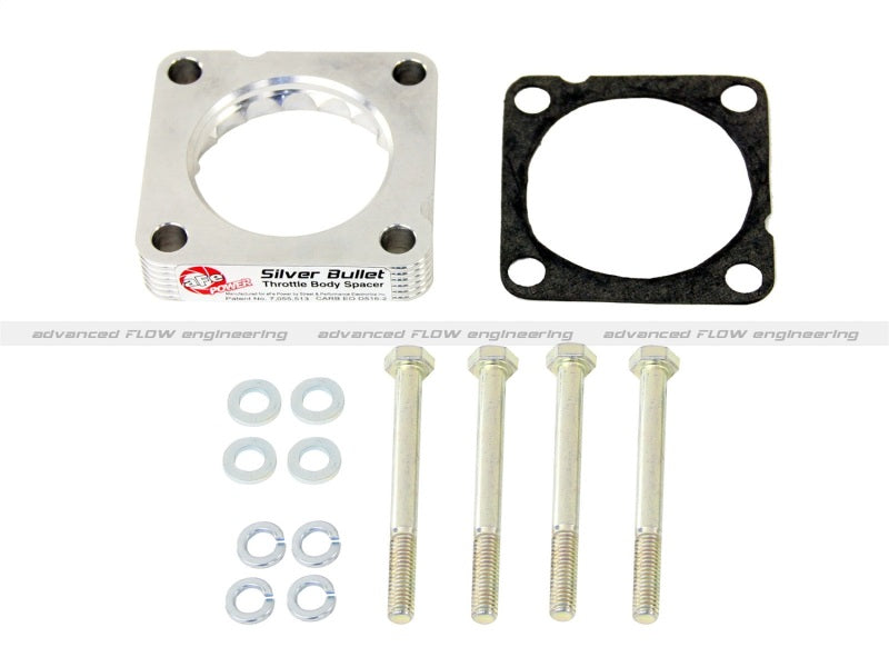 aFe Silver Bullet Throttle Body Spacer 12 Honda Civic Si  / 08-12 Honda Accord / 09-12 Acura TSX aFe Throttle Body Spacers  AXOPROS