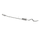 MagnaFlow Sys C/B 11-15 Ford Super Duty F250 6.2L EC CC, SS 3.5in Single Rear Pass Side Ext 5in Tip Magnaflow Catback  AXOPROS
