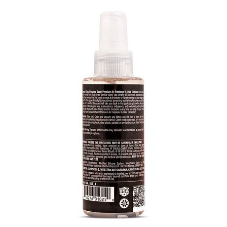 Chemical Guys Signature Scent Air Freshener & Odor Eliminator - 4oz - AXOPROS