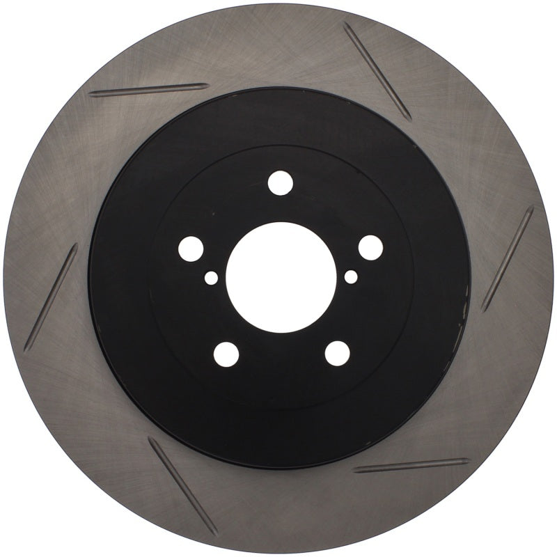 StopTech Power Slot 04 STi Rear Left Slotted Rotor Stoptech Brake Rotors - Slotted  AXOPROS