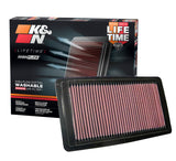 K&N 05-10 Honda Odyssey / 09-10 Pilot V6-3.5L Drop In Air Filter K&N Engineering Air Filters - Drop In  AXOPROS