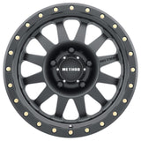 Method MR304 Double Standard 15x10 -50mm Offset 5x4.5 83mm CB Matte Black Wheel Method Wheels Wheels - Cast  AXOPROS
