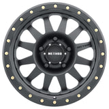 Method MR304 Double Standard 15x8 -24mm Offset 5x4.5 83mm CB Matte Black Wheel Method Wheels Wheels - Cast  AXOPROS