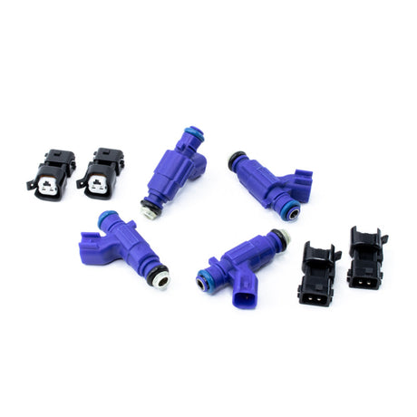 DeatschWerks 01-08 Honda Civic D17/R18 450CC Top Feed Injectors DeatschWerks Fuel Injector Sets - 4Cyl  AXOPROS
