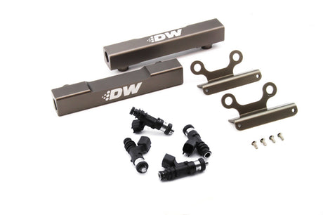 DeatschWerks 02+ Subaru WRX / 07+ STI/LGT Top Feed Fuel Rail Upgrade Kit w/ 1000cc Injectors DeatschWerks Fuel Rails  AXOPROS