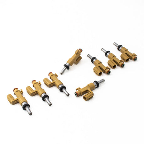 DeatschWerks 07-15 Toyota Tundra / Dequia / Land Cruiser 650cc Injectors - Set of 8 DeatschWerks Fuel Injector Sets - 8Cyl  AXOPROS