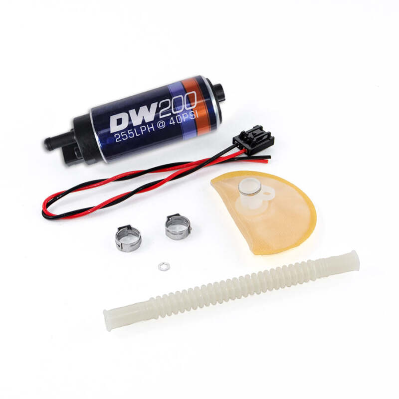 DeatschWerks 09+ Nissan 370Z / 08+ Infiniti G37 DW200 255 LPH In-Tank Fuel Pump w/ Install Kit DeatschWerks Fuel Pumps  AXOPROS