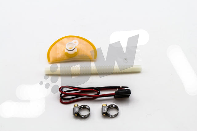 DeatschWerks 09+ Nissan 370Z / 08+ Infiniti G37 DW200 / DW300 Fuel Pump Set Up Kit DeatschWerks Fuel Pump Fitment Kits  AXOPROS