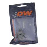 DeatschWerks 10AN ORB Male to 6AN Male Flare Adapter (Incl O-Ring) - Anodized Matte Black DeatschWerks Fittings  AXOPROS