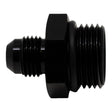 DeatschWerks 10AN ORB Male to 6AN Male Flare Adapter (Incl O-Ring) - Anodized Matte Black DeatschWerks Fittings  AXOPROS
