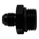 DeatschWerks 10AN ORB Male to 6AN Male Flare Adapter (Incl O-Ring) - Anodized Matte Black DeatschWerks Fittings  AXOPROS