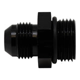 DeatschWerks 10AN ORB Male to 8AN Male Flare Adapter (Incl O-Ring) - Anodized Matte Black DeatschWerks Fittings  AXOPROS